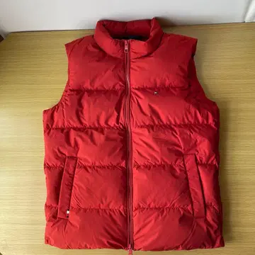 [ Tommy Hilfiger / 타미힐피거 ] 다운 베스트 레드 M