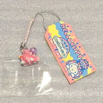 지역 한정 키티 스트랩 이바라키현 한정 팥