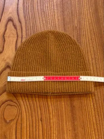 캐시미어 100% 비니 구리색