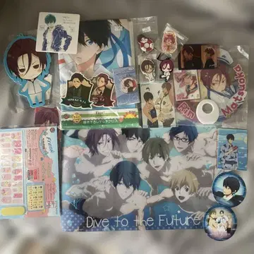 마츠오카 린 야마자키 소스케 나나세 하루카 Free! 굿즈 세트