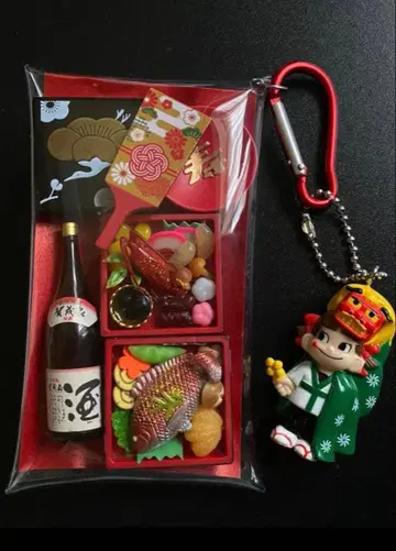 기간 한정 판매 재판매 불가 가챠 파우치 설날 명절 음식