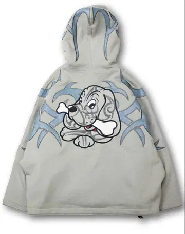 GALFY (갈피) 부족계 루즈핏 후드티 GREIGE