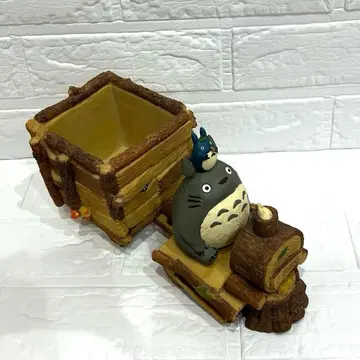 스튜디오 지브리 이웃집 토토로 꽃 기관차 토토로호 플랜터