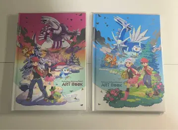 포켓몬 브릴리언트 다이아몬드 샤이닝 펄 아트북 2권 세트