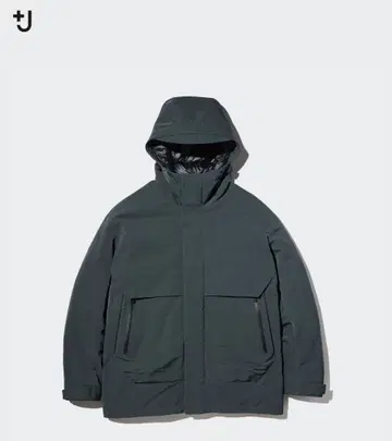 [ 미사용 ] UNIQLO +J 하이브리드 다운 오버사이즈 파카 L