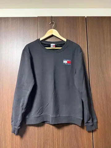 TOMMY JEANS 맨투맨 XL 블랙