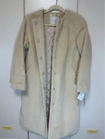 QUINOA BOUTIQUE Rags Unite 인조 모피 롱 코트