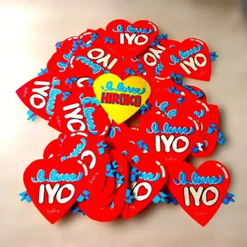 쇼와 마츠모토 이요 스티커 I LOVE IYO