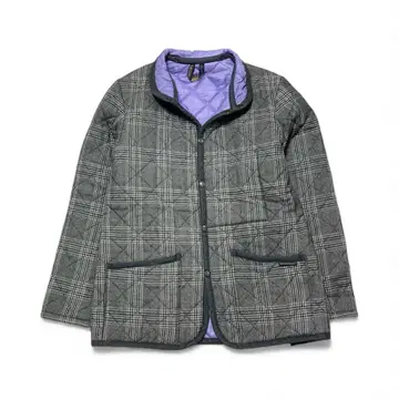 폴스미스 별주 라벤햄 퀼팅 자켓 영국 글렌체크