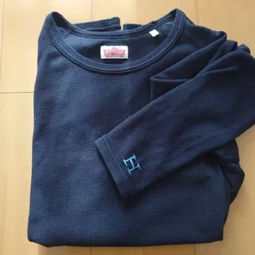 새상품급 할리우드 런치 마켓 스트레치 플라이스 롱 슬리브 블랙 4 긴팔