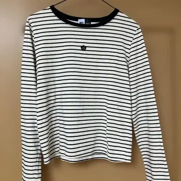 MARYQUANT x PUBLUX 마리콴트 원포인트 로고 롱T