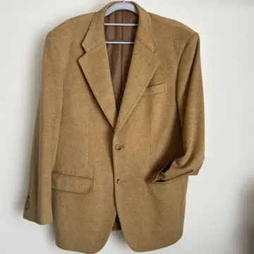 새상품급 오렌트 캐시미어 100% 테일러드 자켓 96A6 카멜