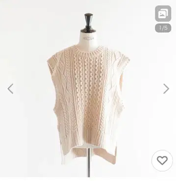 헤븐리 아란 니트 베스트