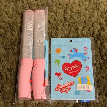 히나타자카46 손나코토나이요 응원봉 2개 티켓 홀더 세트