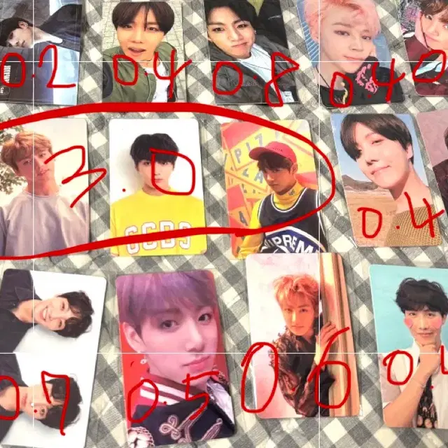 방탄소년단 BTS 포토카드 판매 포카 판매 정국 뷔 지민 슈가 진 달마중