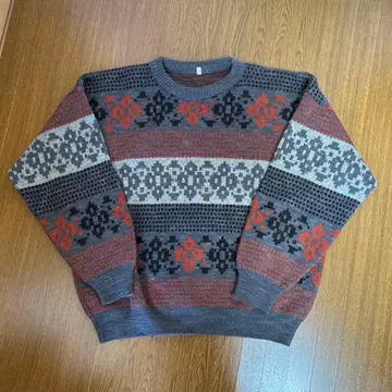 구제 니트 스웨터