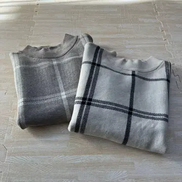 GLOBAL WORK 미사용 새상품 택 없음 니트 2개 세트