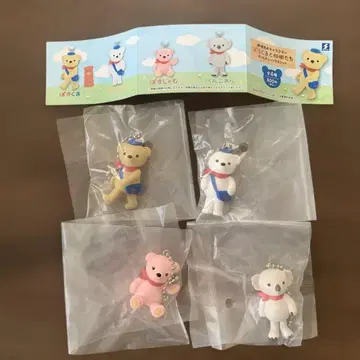 포스쿠마와 친구들 볼체인 가챠가챠 총 4종