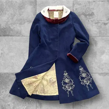 [새상품급] 시크릿허니 백설공주 페어리 테일 코트 M 사이즈 네이비