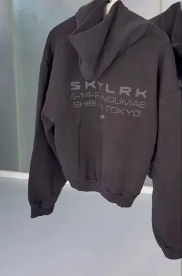 SKYLRK 저스틴 비버 팝업 후드티