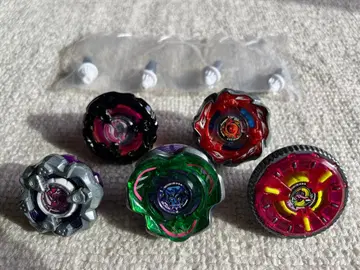 베이블레이드X 5점+비트 세트 케르베로스 다크W 클락 미라쥬 등