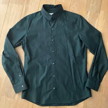 Calvin Klein 다크 그린 긴팔 셔츠 L