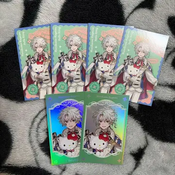 Dytica 산리오 무라쿠모 카게츠 키티 니지산지 폴라로이드풍 카드