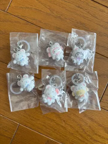 산리오 캐릭터즈 메지루시 액세서리 복슬복슬 스노우