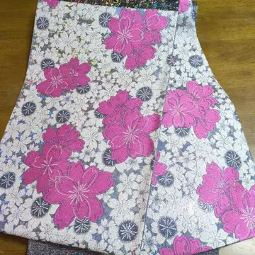 벚꽃 꽃무늬 후쿠로 오비