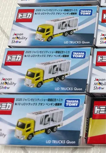 재팬 모빌리티 쇼 UD TRUCKS 퀜 펭귄 운반차 토미카 3대