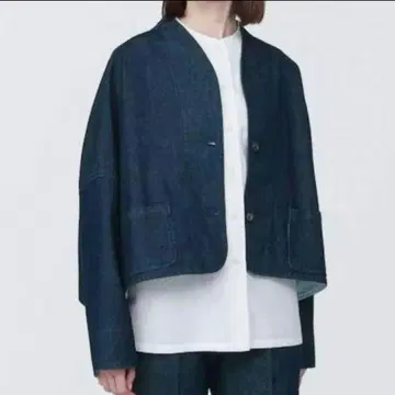 무인양품 와시콘 데님 자켓