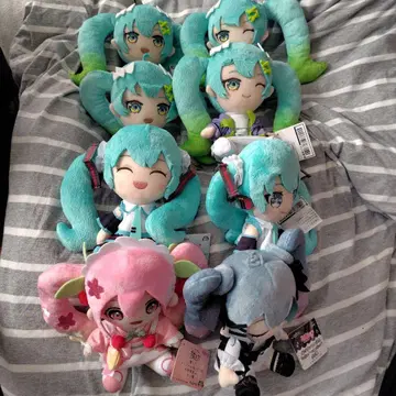 하츠네 미쿠 봉제 인형 8체 세트