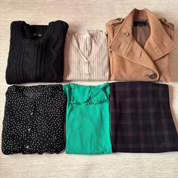 여성용 묶음 판매 의류 코트 와이드 팬츠 니트