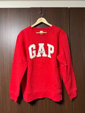GAP 레드 맨투맨 L 사이즈