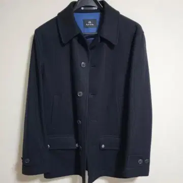 Paul Smith 커버올 코트 블랙