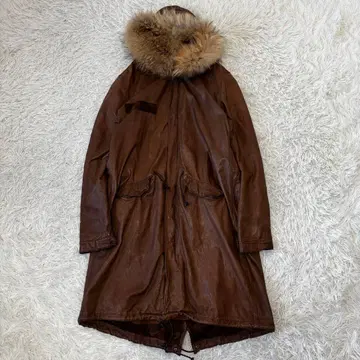 sisii 워셔블 레더 자켓 2way 피쉬테일 모즈 코트