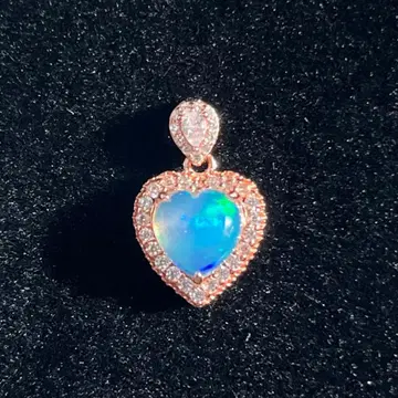 [현품 한정] 만박 네팔 천연 오팔 목걸이 참 실버 925