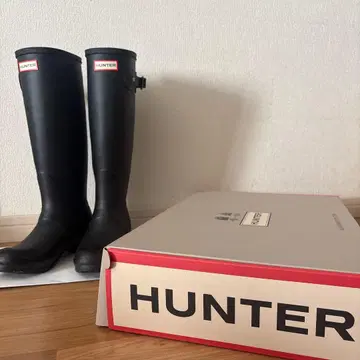 HUNTER 블랙 장화