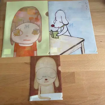 N's YARD 나라 요시토모 클리어 파일 3개 세트