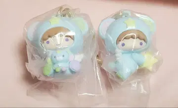 산리오 키키라라 별하늘의 엔젤 시크릿 키링 키키 세트