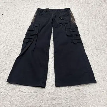 [ ENCHANTMENT - ? ] (38) 레이스 장식 팬츠 블랙