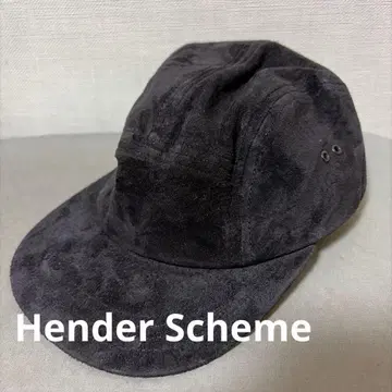 Hender Scheme 핸더 스킴 스웨이드 천연 가죽 캡