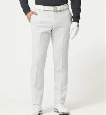 미사용 새상품 풋조이 FootJoy 소프트 기모 체크 팬츠 사이즈 XL