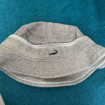 라코스테 버킷 햇 그레이 M