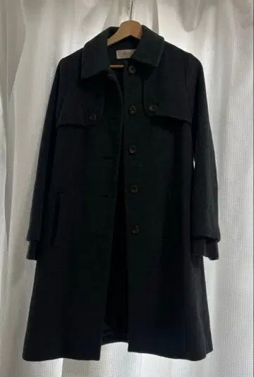 FRAY I.D 롱 코트 그레이 사이즈 1