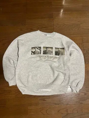 Russell Athletic 그레이 맨투맨