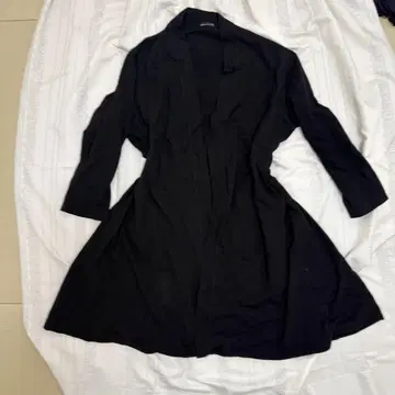 LAD MUSICIAN 코튼 소재 블랙 롱 가디건