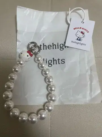 thehighlights 더하이라이츠 키티 펄 스트랩