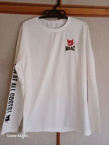WAAC 긴팔 셔츠 M 사이즈 화이트