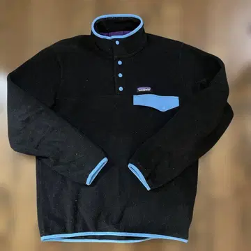 Patagonia Synchilla 플리스 자켓 S 블랙/블루